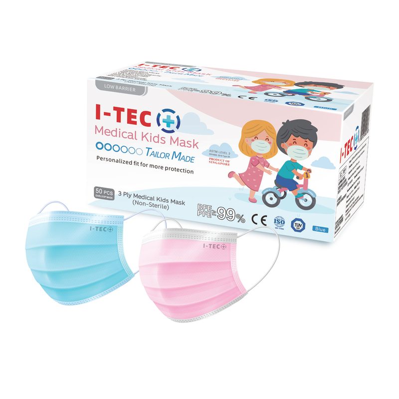 I-TEC Medical Face Mask for Kids, part of the I-TEC Face Masks range