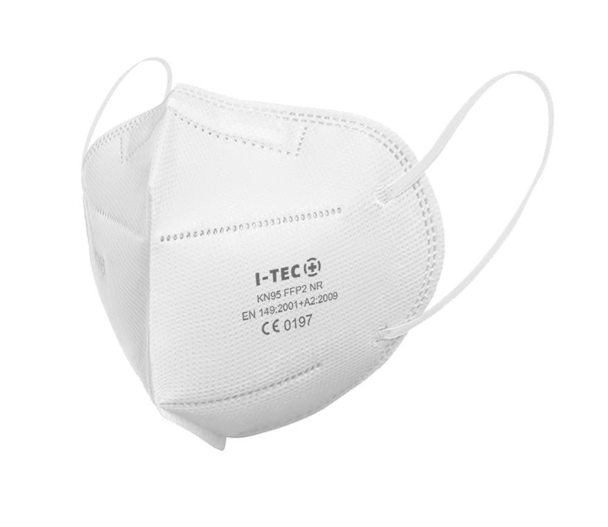 I-TEC KN95 FFP2 NR mask, white